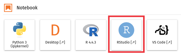 Lanzar RStudio - JLab en inglés